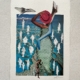 2026 - Échappatoire. Collage 42 x 30 cm . Available 370€