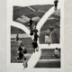 2026 - Nowhere Now Here series. Collage 42 x 30 cm . Private collection Marseille